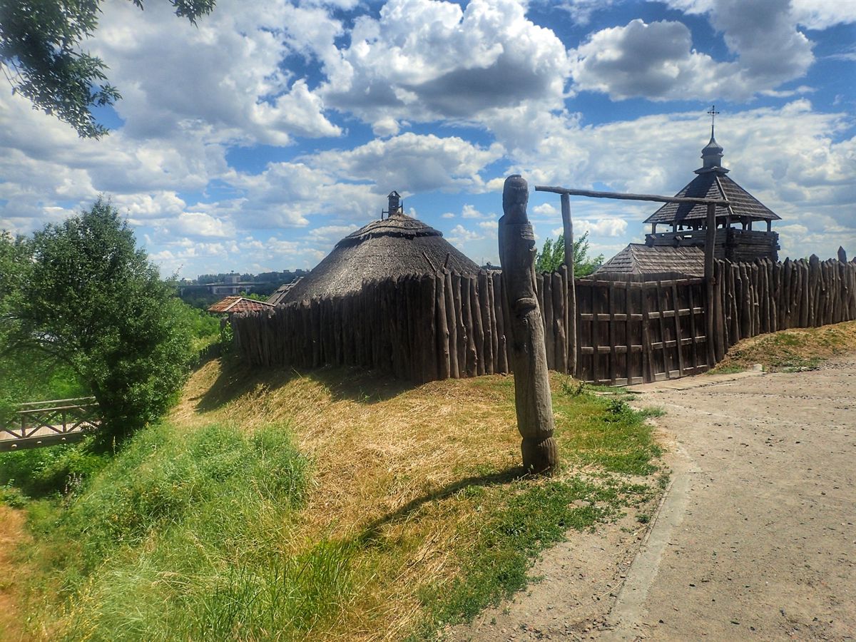 Sich Fortress on Hortisya