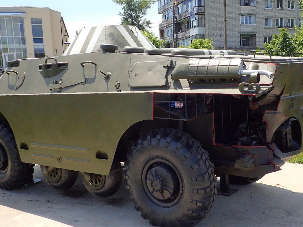 Музей военной техники в Каневе