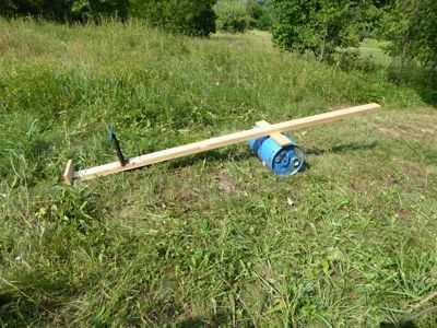 Staycation in the Ukrainian countryside – DIY playground almost for free